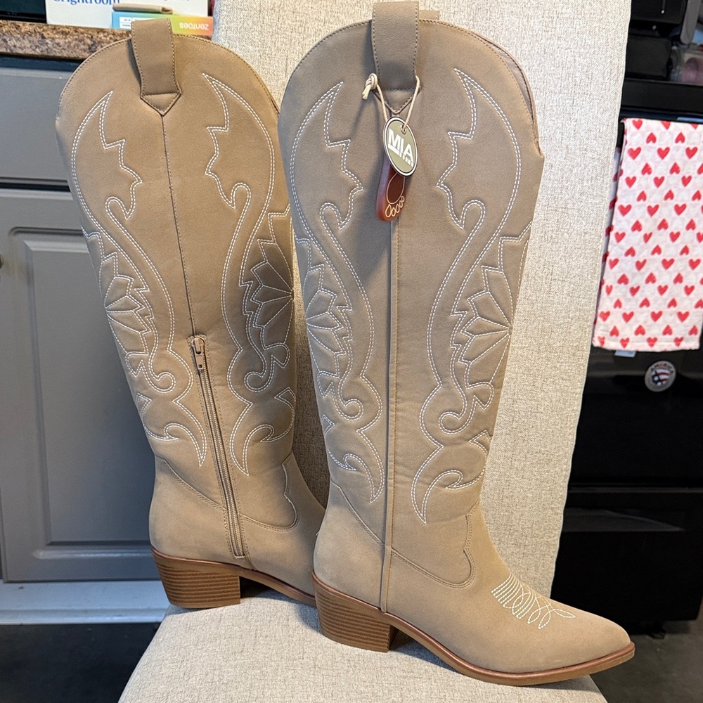 MIA 1976 Knee High Cowboy Boots